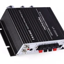 Автомобильный стерео цифровой усилитель мощности, маленькая мощность, цифровой усилитель 2CH 20WX2 RMS, выходной усилитель мощности