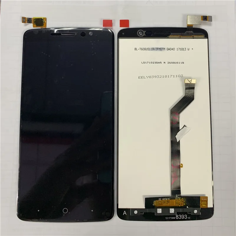 

Original Axisinternational For 6.0" ZTE MAX XL N9560 LCD Display Screen+Touch Screen Panel Digitizer With Frame For Zte N9560