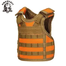 Тактический Премиум Пиво военный Молл Мини Миниатюрный охотничий жилет охладитель напитков регулируемые плечевые ремни LY2074