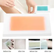 20 шт Двусторонняя Нетканая эпиляция для удаления волос восковые бумаги восковая лента для ног подмышек