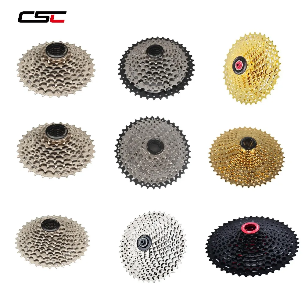 

Bicycle MTB Freewheel 11-32T 36T 40T 42T 46T 50T Sprockets 8 9 10 11 Speed Cassette Mountain Bike Flywheel Cog