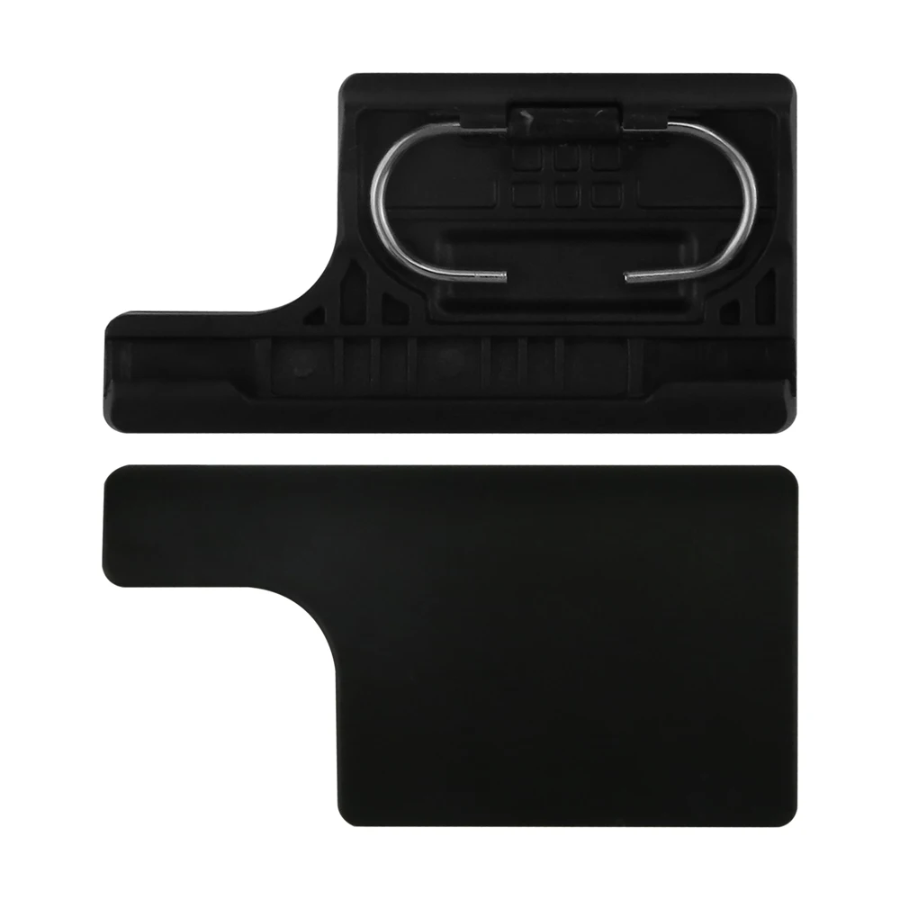 Пластик замок-пряжка для Gopro Hero 3 + 4 черный, серебристый цвет Cam водостойкий защитный чехол крепление Go Pro аксессуар
