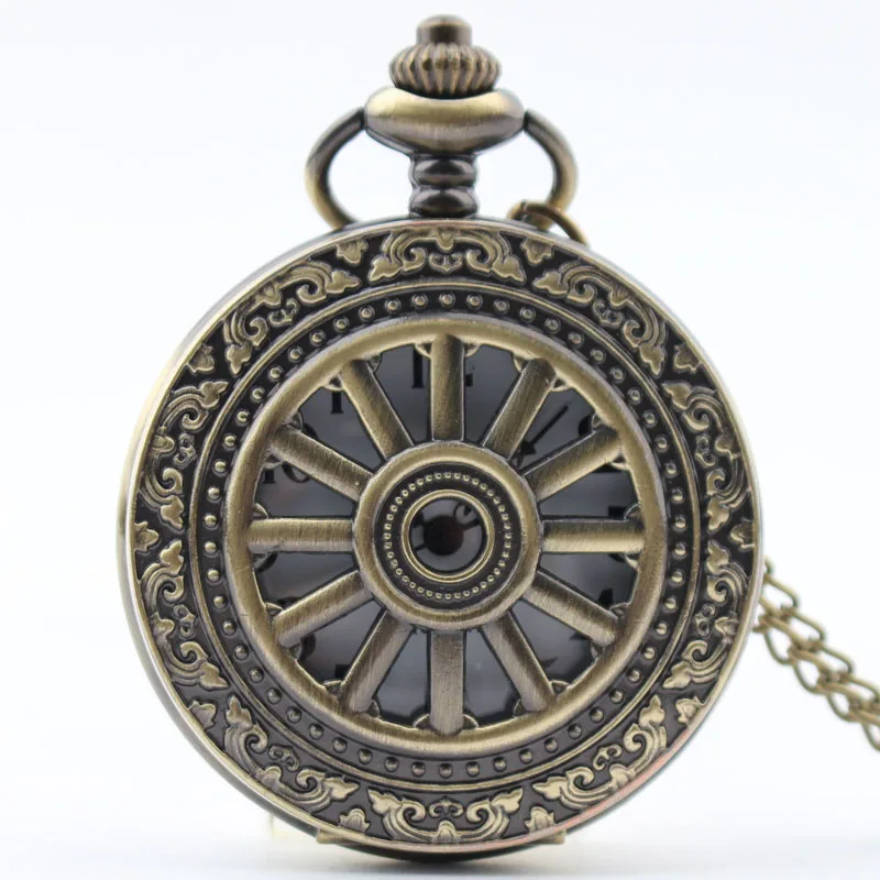 Pocket & Fob Watch Bronze Hollow Out Gear Quartz Pocket Watch Necklace Pendant Watch Chain Xmas Watch Gift Men/Women Pocket & Fob Watch Bronze Hollow Out Gear Quartz Pocket Watch Necklace Pendant Watch Chain Xmas Watch Gift Men/Women