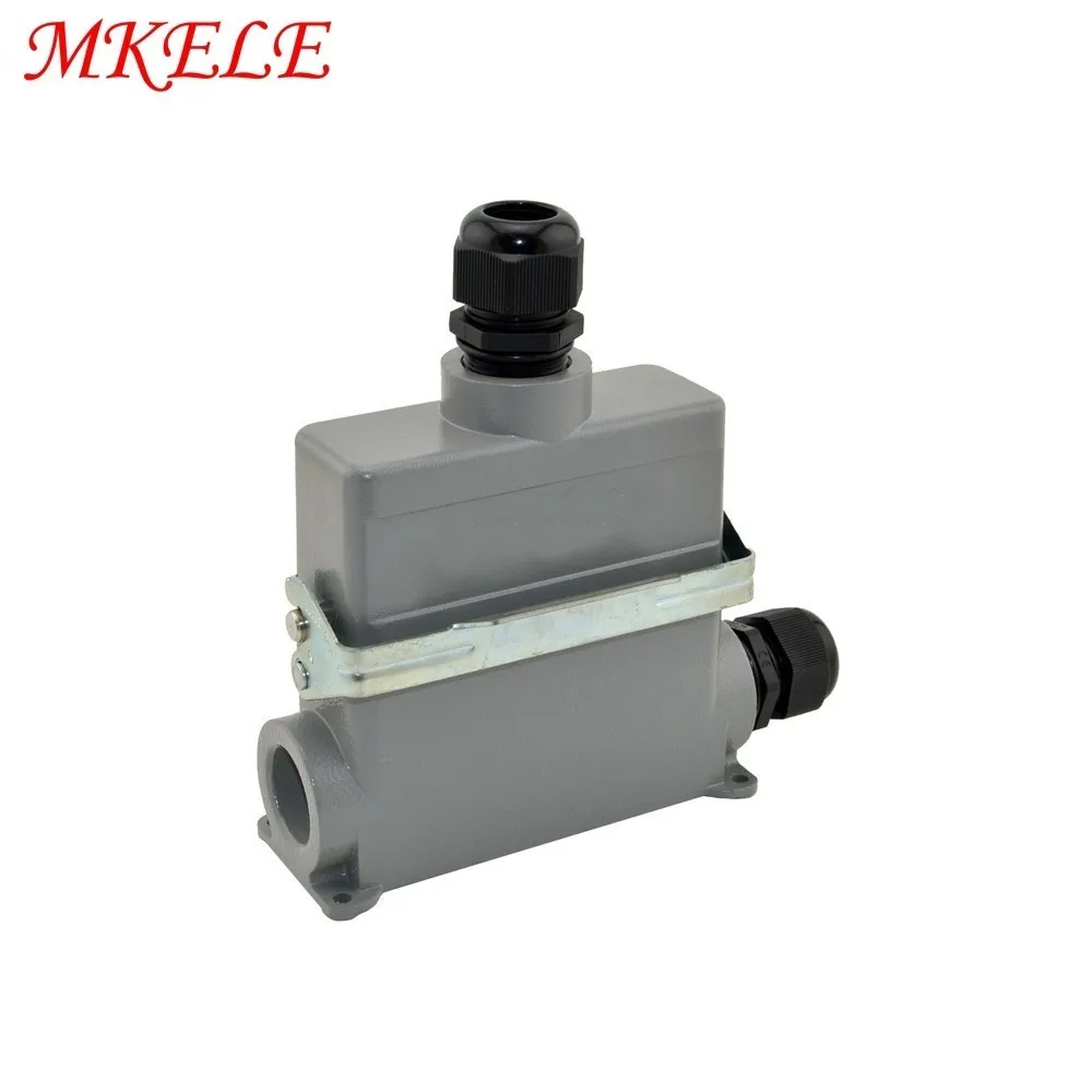

MK-HE-024-4D 16A terminal block power crimp plug heavy duty connectors for spinning and packing machine
