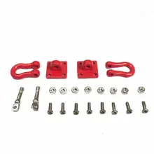 2 xTow крюк аксессуар для 1:10 осевой SCX10 TAMIYA CC01 RC4WD D90 RC автомобиль Гусеничный