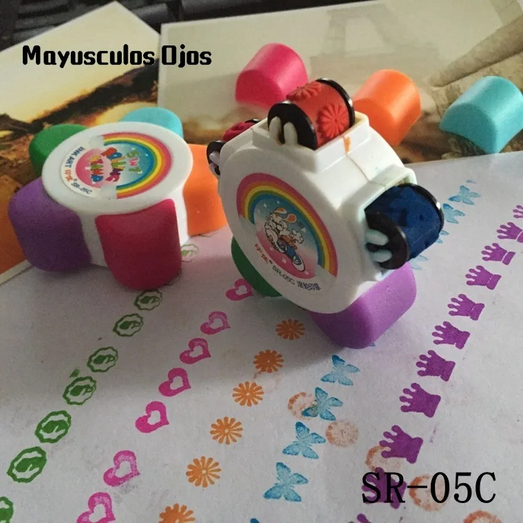 

1PC Kindergarten Stationery Big Plum Cute Cartoon Children Seal Toy Teacher Encourage Comments