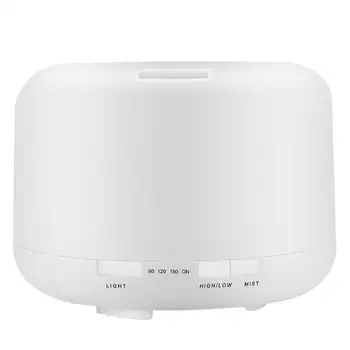 

Ultrasonic Humidifier 500ML Air Humidifier LED Timer Essential Oil Diffuser Aromatherpy Aroma Air Diffuser for Home Dropshipping