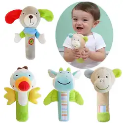 Погремушки, детские плюшевые мультфильм образовательная игрушка для От 0 до 1 года малыша колокольчики Newbron подарок плюшевые игрушки