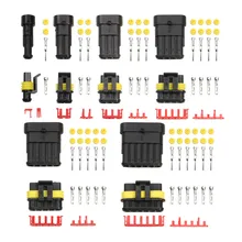 1/2/3/4/5/6 Pin Car Waterproof Electrical Wire Connector Plug With Electrical Wire Cable Car Auto Truck Wire Harness