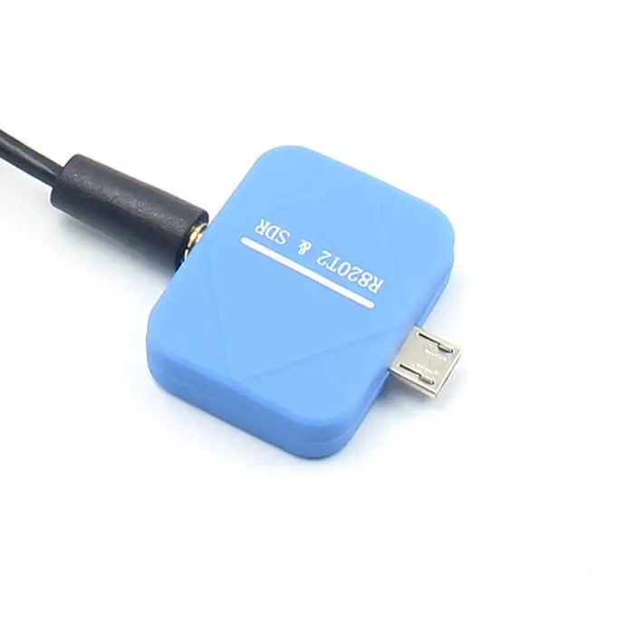Мини SDR ТВ тюнер радио приемник USB черный синий ключ для телефонов Android антенна 25