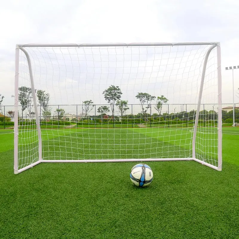 2.45M Plastic Soccer Door Portable DIY Sports Soccer Goals Outdoor Football Net Professional PVC 
