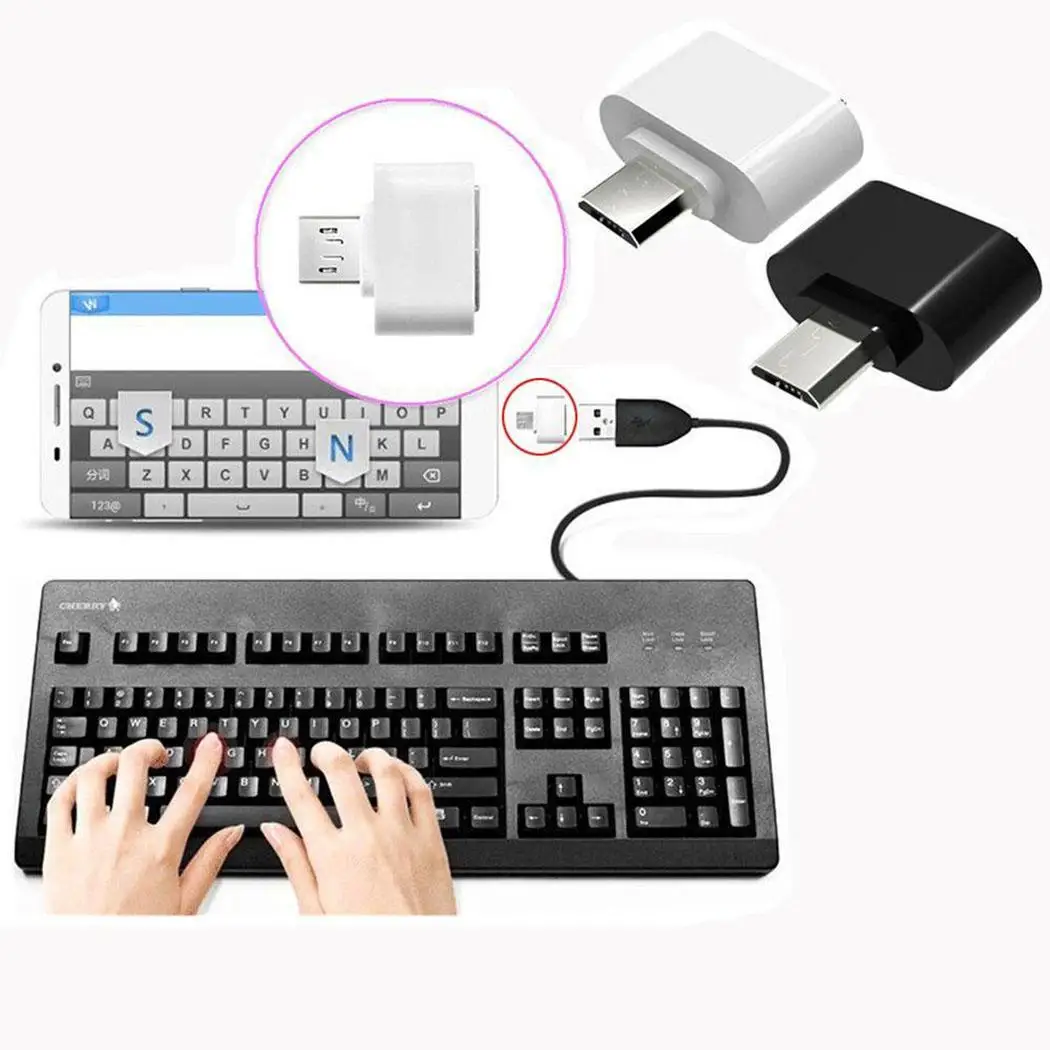 

Mini OTG Cable USB OTG Adapter Micro USB to USB Converter for Tablet PC Android