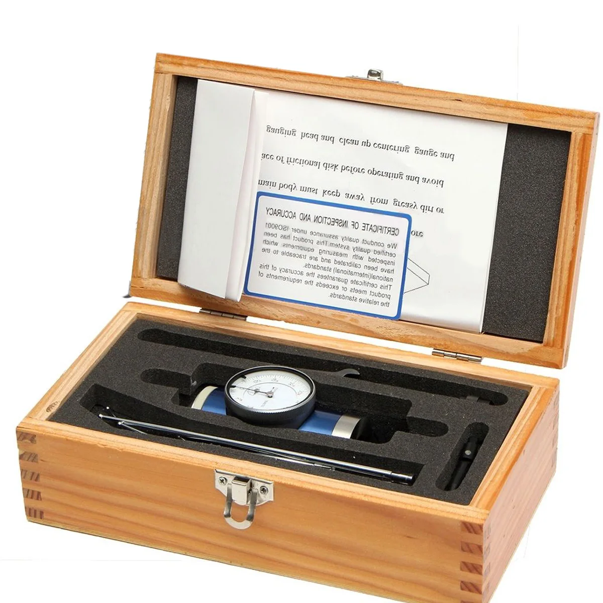 1Set Metal Coaxial Centering Dial Test Indicator Center Finder Milling