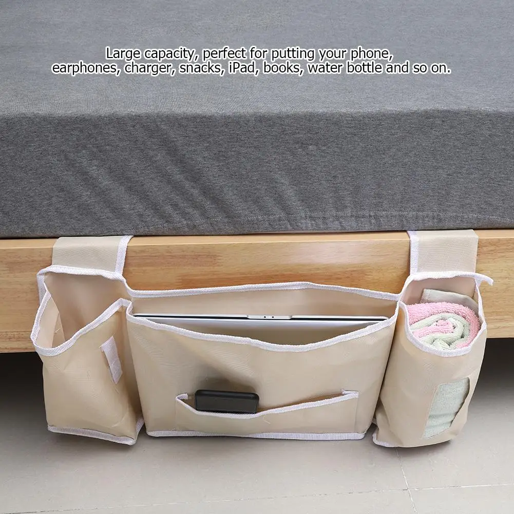 

Hanging storage bag Bedside Storage Organizer Dorm Room Phone Book Magazine Storage Bag Holder Bed Pocket Storage Bag