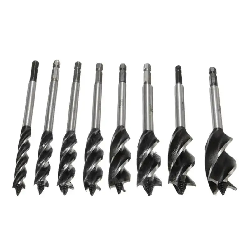 10 25mm 8pcs Carbide Drill Bit Plastic Metal Hole Grooving Drills