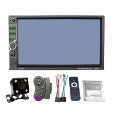 Universale DC12V 1080 P 7 ”2DIN Car Multimedia Player Autoradio MP5 Touch Screen MirrorLink Auto Radio di Sostegno Videocamera vista posteriore
