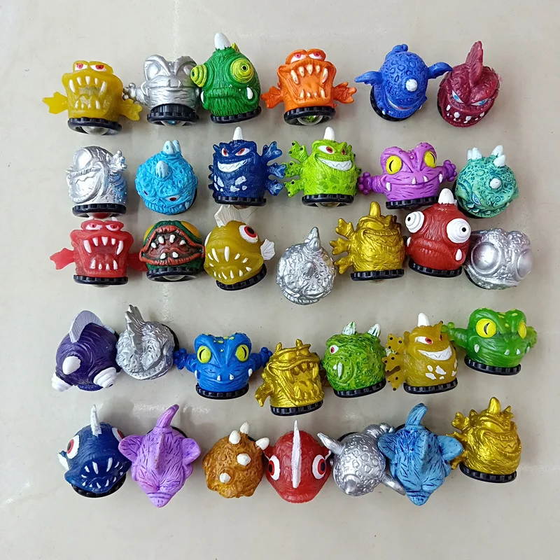 

1PCS Random Delivery Shark Clown Mixed Steel Ball Sliding Bottom Marine Monster Puzzle Toy Best Kids Birthday Gifts