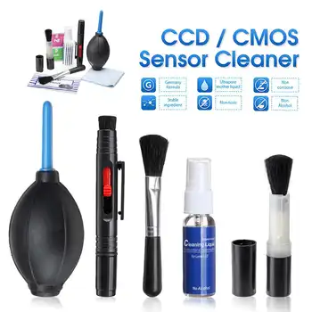 

9 In 1 CMOS/CCD Sensor Cleaning Swab Fluid Cleaner Lens Pen Kit For DSLR Camera Mobile Phone Screen Optical Lens no Static
