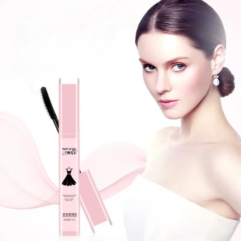 

10ml Hair Edge Finishing Cream Refreshing Hair Wax Stick Slay Thin Baby Hair Perfect Hair Line Styling Smooth Hairs #1130