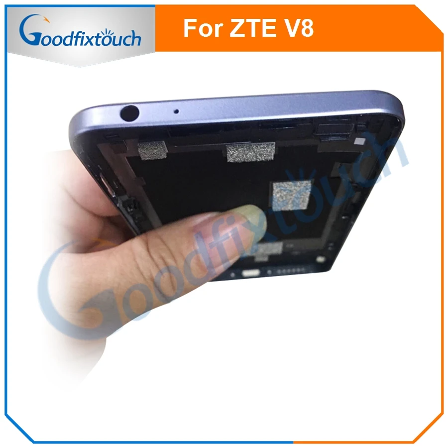 Задняя крышка для аккумулятора ZTE Blade V8 BV0800 задняя Turkcell T80 запасные части|Корпусы и