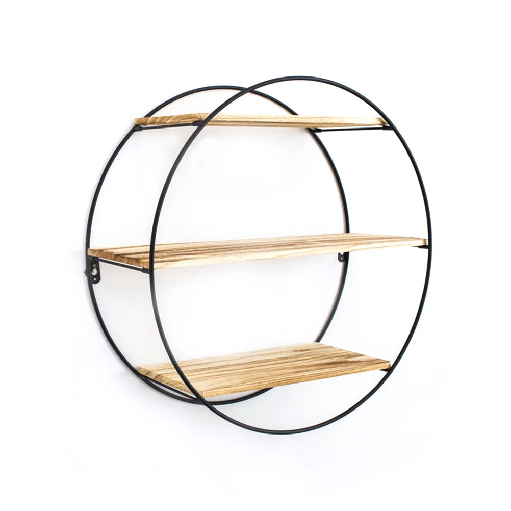 1Pc Storage Racks Shelf Brackets Wall With Wood Decoration for Living Room Bedroom Office Restaurant Decorative | Дом и сад