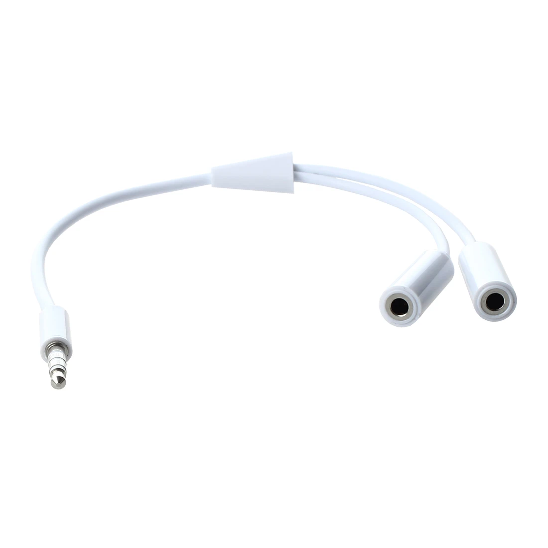 

3.5mm Audio Wire Splitter Adapter Cable - White