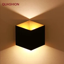Outdoor Waterproof wall light IP65 12W COB LED Porch Lights Modern Indoor Decor Up Down Dual-Head Aluminum Wall Lamp AC85-265V led outdoor wall light outdoor waterproof double head wall lamp up down light outdoor wall light corridor exterior porch lights