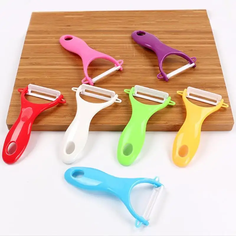 

Vegetable Slicer Cutter Ceramics Fruit Peeler Parer Cutter Kitchen Tool Multi-purpose Vegetable Peeler