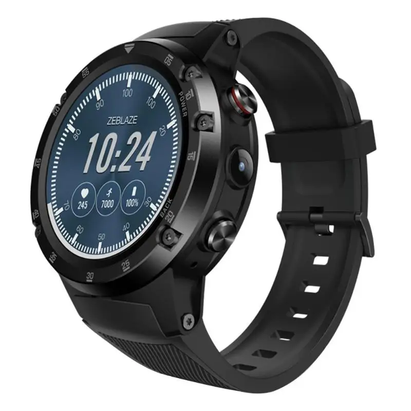 

Zeblaze THOR 4 Plus 4G WiFi Global Bands Smart Watch MTK6739 Quad Core Android 7.1 5MP GPS/GLONASS Offline Music Smartwatch Men
