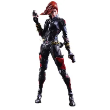 

Marvel Legends PA China New Black Widow 27cm Pvc Movie Action Figures Movable Model Avengers endgame Doll Collectible Figma Gift