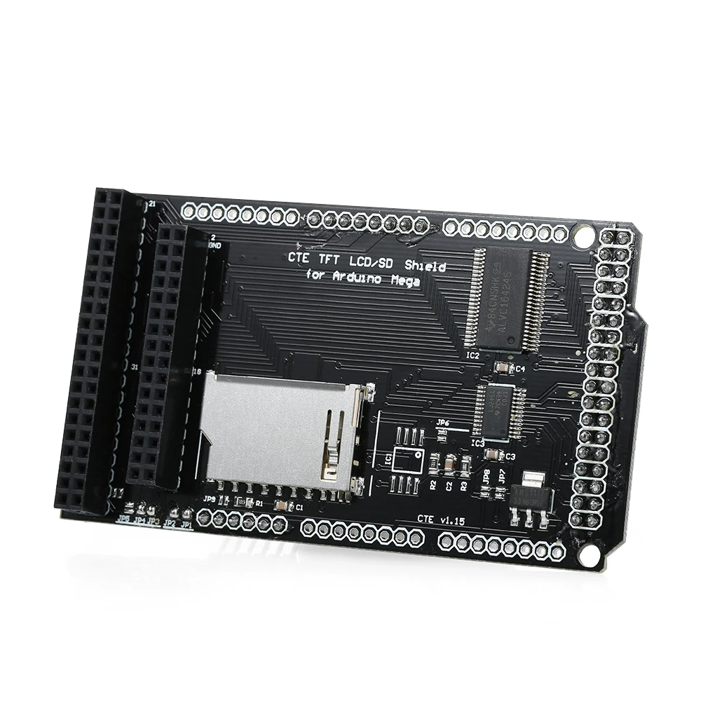 Плата расширения CTE TFT/SD карты 5 В для Arduino MEGA 2560 32/40 pin версия ЖК модуля SD 2 8 3