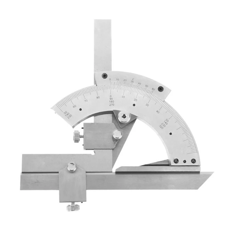 

0-320 Precision Angle Measuring Finder Scales Universal Bevel Protractor Tool
