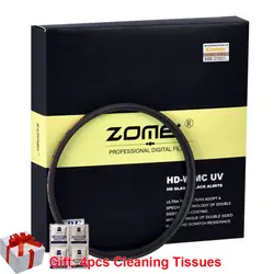 ZOMEI HD 40,5/49/52/55/58/62/67/72/77/82 мм Ultra Slim 18 слоев с многослойным просветлением Pro MCUV фильтр защиты объектива Zomei