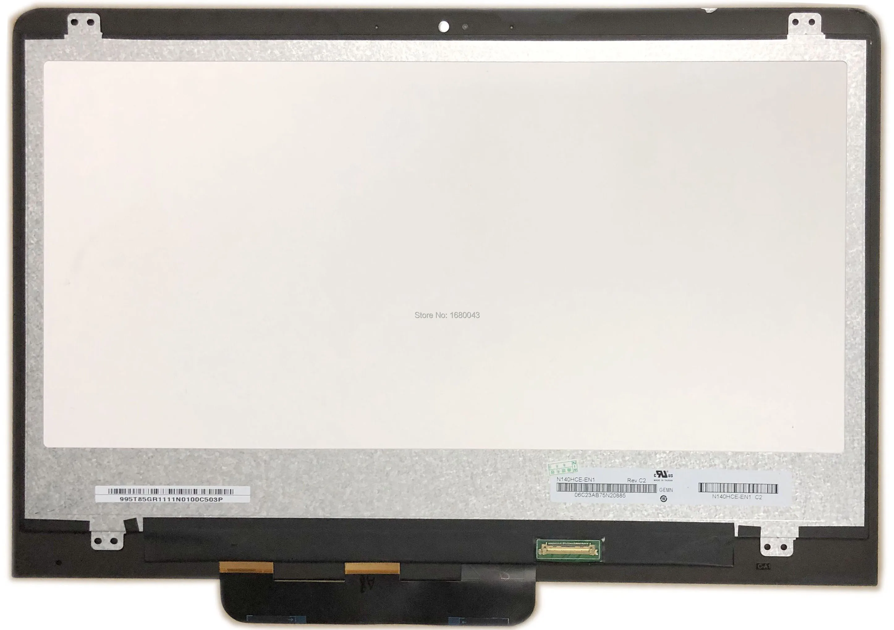 N140HCE-EN1 Rev C2 LCD SCREEN Glass Touch Digitizer Assembly For Asus VivoBook Flip 14 TP410UA TP410U N140HCE-EN1 Rev C2 LCD SCREEN Glass Touch Digitizer Assembly For Asus VivoBook Flip 14 TP410UA TP410U