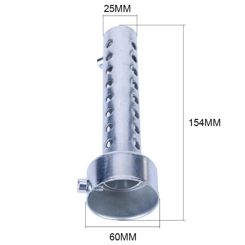 Универсальный глушитель выхлопной трубы мотоцикла регулируемый дБ труба-убийца наконечник для мотогонок 35/42/45/48/60 мм Высокое качество