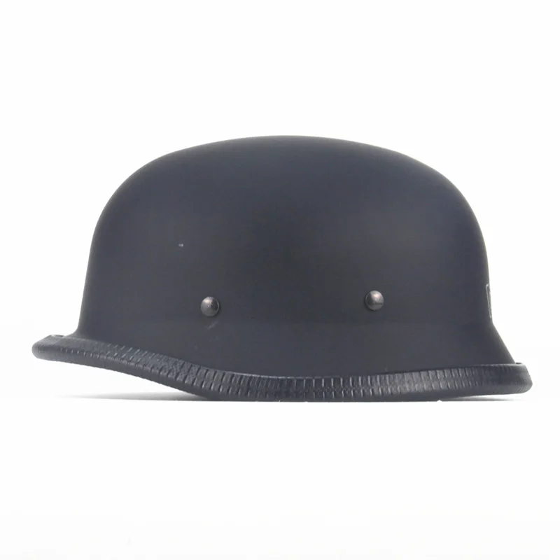 Cena Niemiecki motocykl ii wojny światowej styl pół Kask Chopper rowerzysta Pilot gogle otwarta twarz Moto Motocicleta Capacete Casco Casque Kask