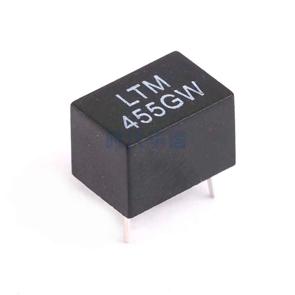 

LTM455GW Ceramics Wave Filter Communication Machine Directly Insert 5 Foot 455g