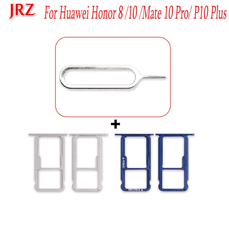 

SIM Card Tray Slot Holder Adapter For Huawei honor 10/honor8/mate 10 Pro/P10 plus Micro SD Card Slot +Take Sim Card Eject Tool