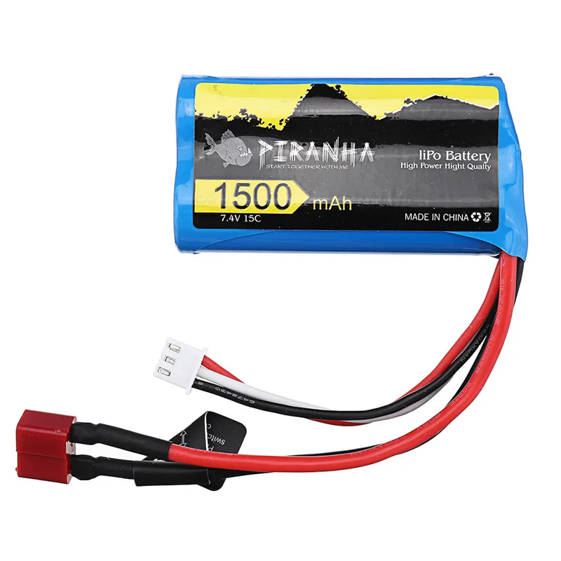PXtoys 7 4 V 1500mAh 15C 2S T вилка Lipo батарея для 9200 9202 1/12 Rc автозапчасти PX9200 46|Детали и