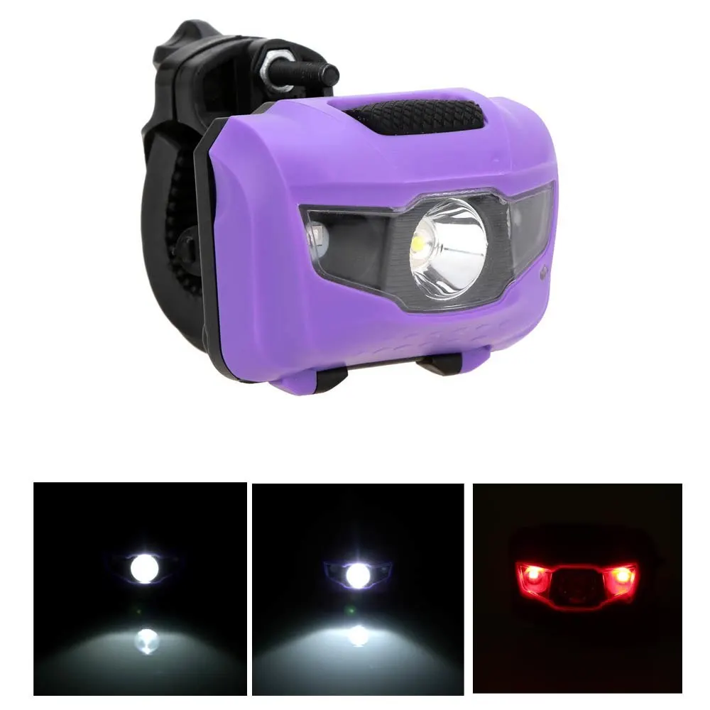 Clearance LED Bicycle Light MTB Bike Front Rear Light ABS Head Tail Taillight Warning Lights Flashlight for Bike Cycling Accessories 4