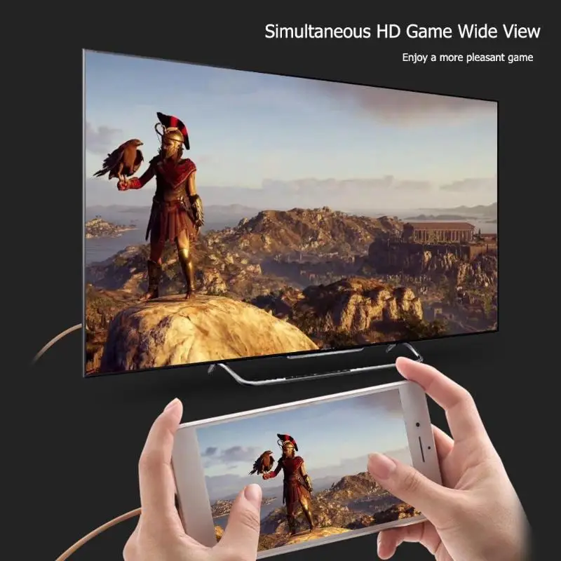 8Pin до 1080 P HDMI HDTV AV кабель переходник для телевизора провода шнура iPhone 6/7/8/X| |
