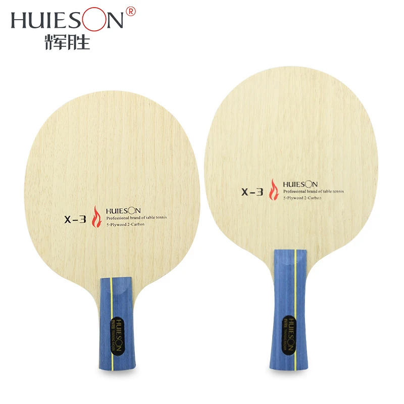 Huieson 7 رقائق الهجين الكربون تنس طاولة مضرب شفرة لينة Limba سطح كبير المركزي Candlenut شفرة ل حلقة قتل لاعب X3