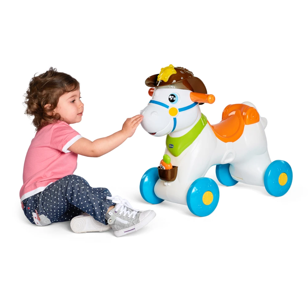 Игрушка-каталка Chicco "Лошадка Baby Rodeo" 12м