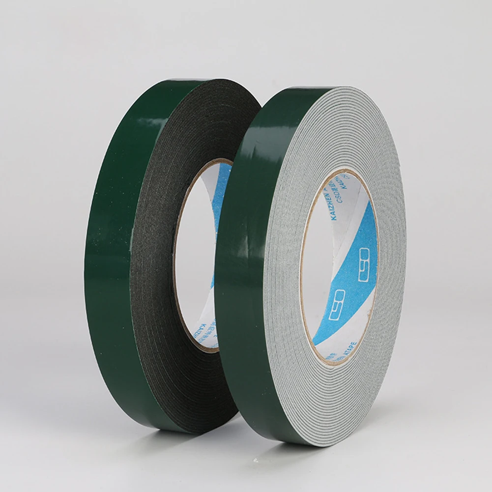 

PE Foam Strongly Sticky 10M Self-adhesive Sealing Anti-Impact Shock Absorption Fire Retardant Car Body Trim Double-sided Tape