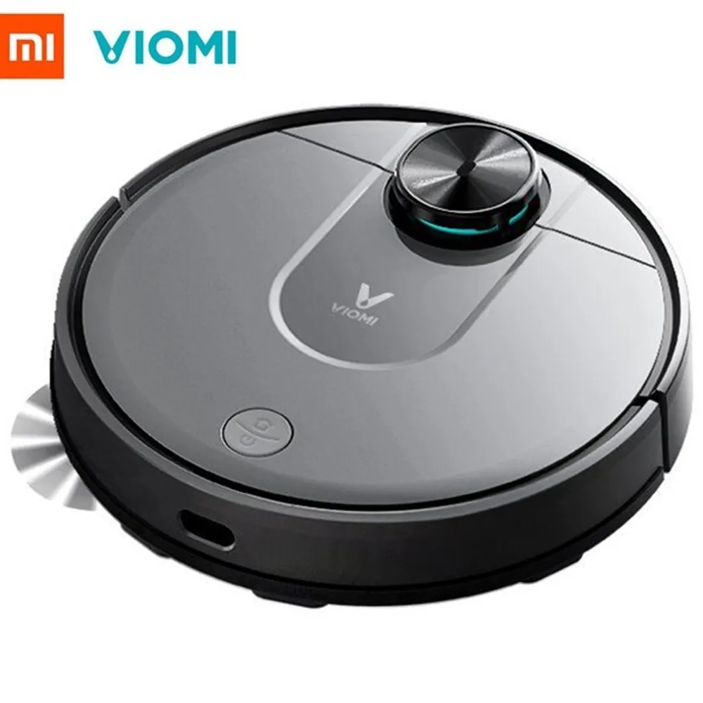 

XIAOMI VIOMI V2 Laser Navigation Route Planning Intelligent Floor Mopping Robot Smart Home APP Control Sweeping Dust Collector