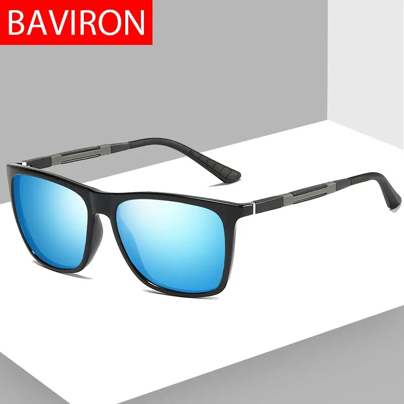 

BAVIRON Brand Sunglasses Polarized Men Square UVA UVB Polarized Sunglasses Drive Fishing Sun Glasses Classic Likes Drop Ship