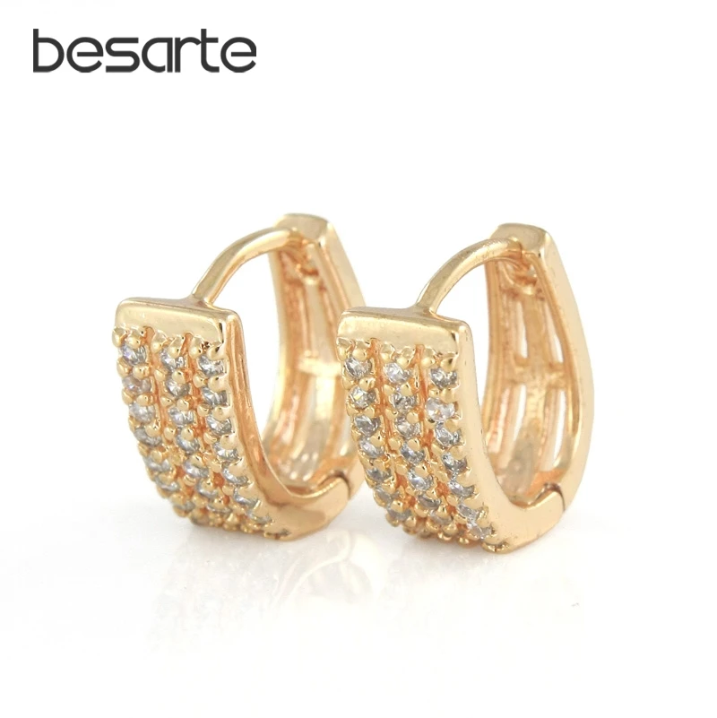 Золотые серьги кольца для женщин Boucle d'oreille Femmes Orecchini Donna Auskarai Brincos Oorbellen Earings Valentine