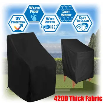 

High Quality Waterproof High Back Single Chair Cover Outdoor Furniture Protection All-Purpose Cover