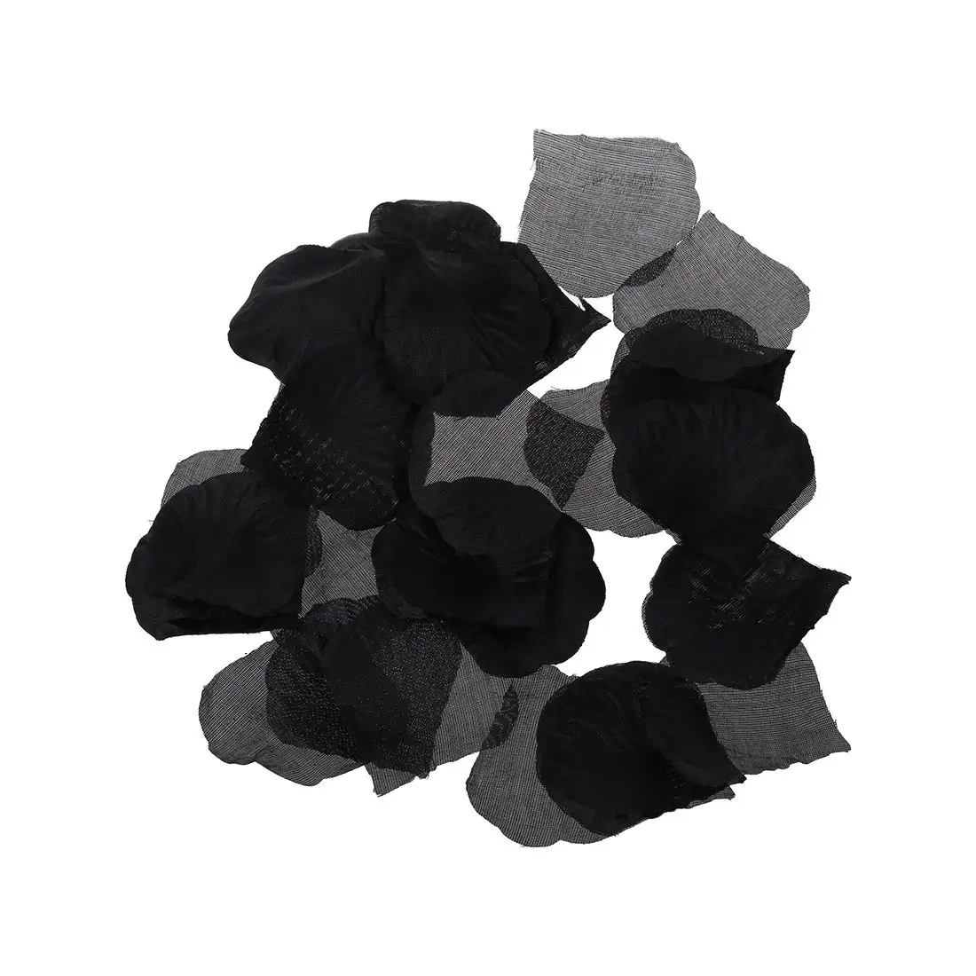 

New-Lot 500 pcs Rose Flower Petal Confetti Wedding Party Table Deco Baptism BLACK