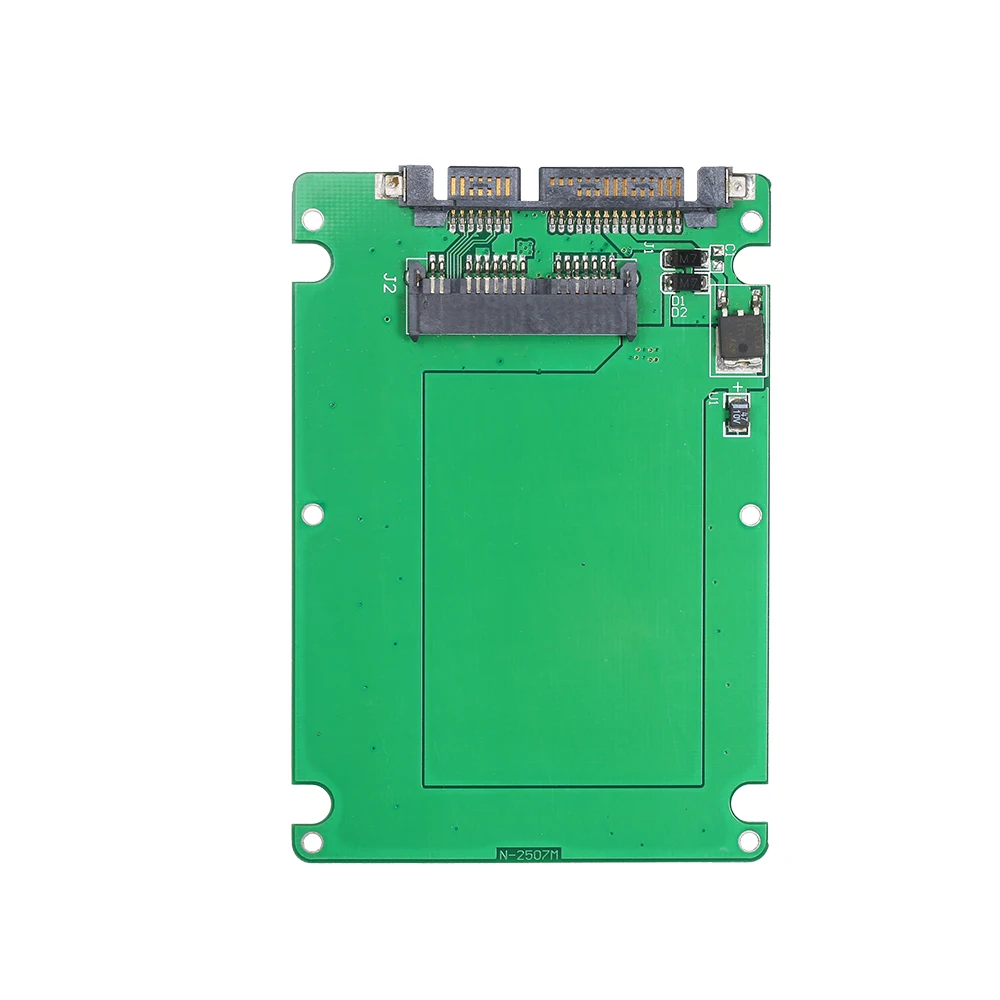 Адаптер для жесткого диска 1 8 дюйма Micro SATA SSD на 2 5 карта конвертер MSATA